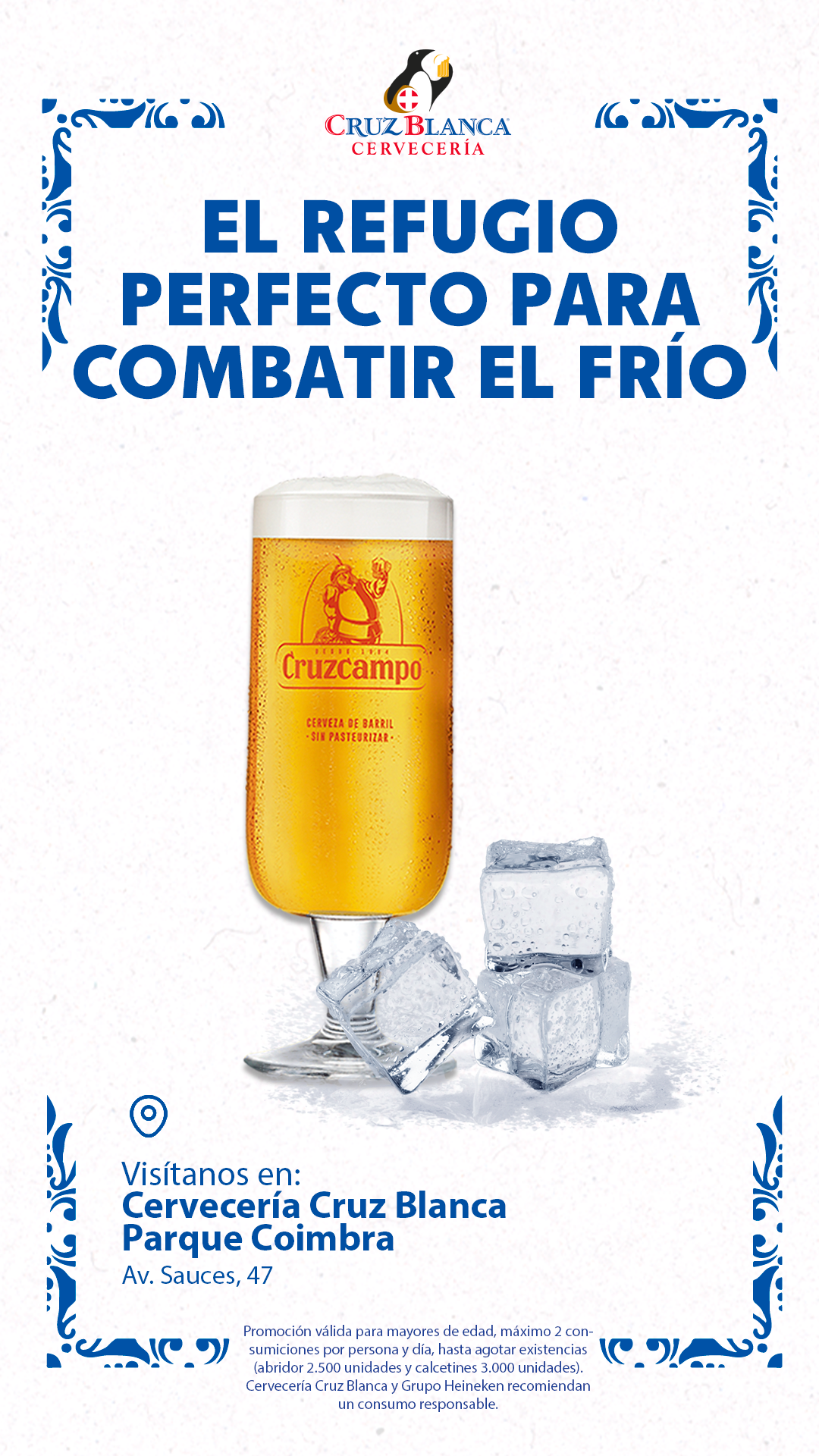 CB06 - Cervecería Cruz Blanca Parque Coimbra